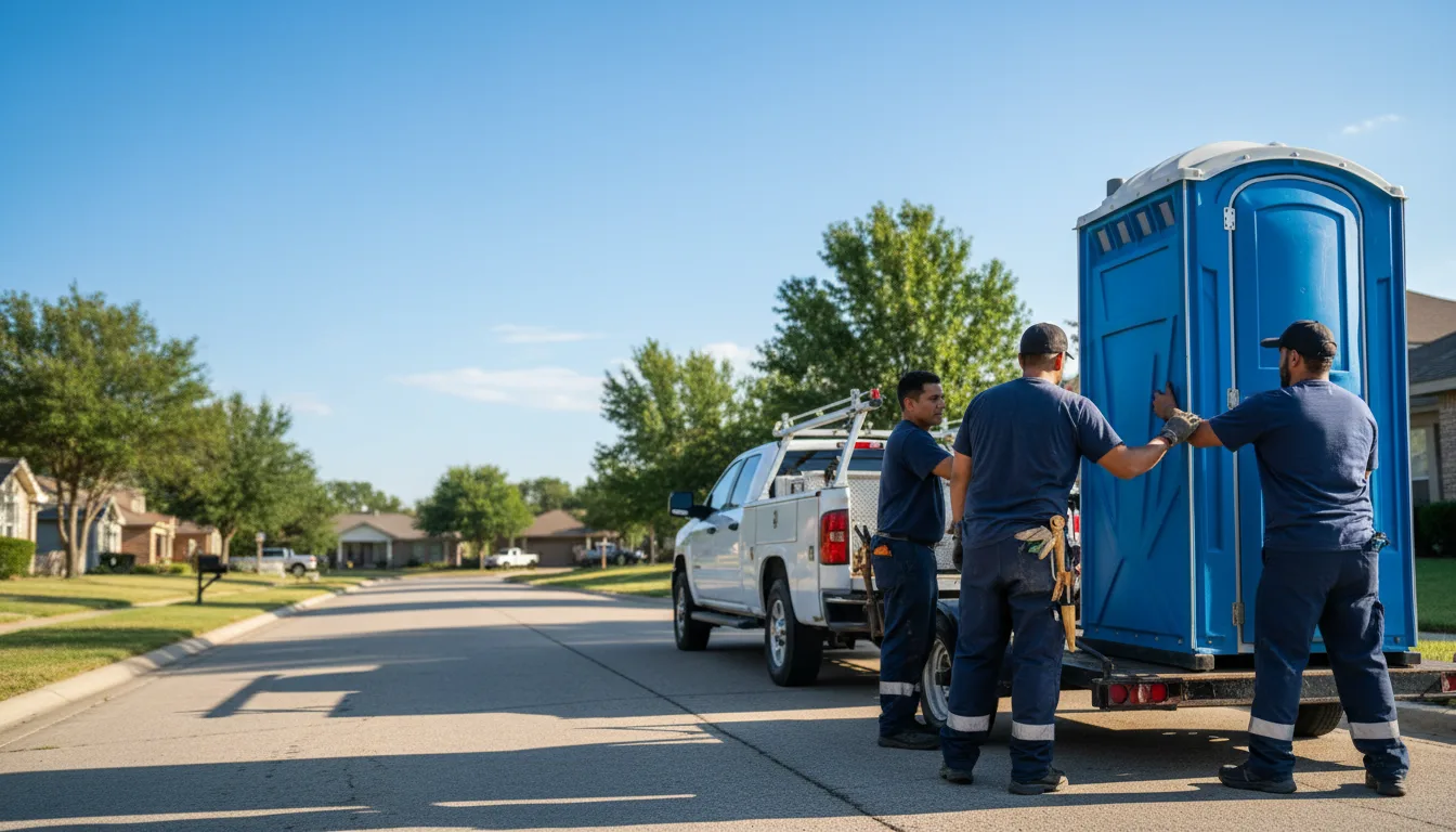 Portable Toilet Rental in Marshall, TX near me